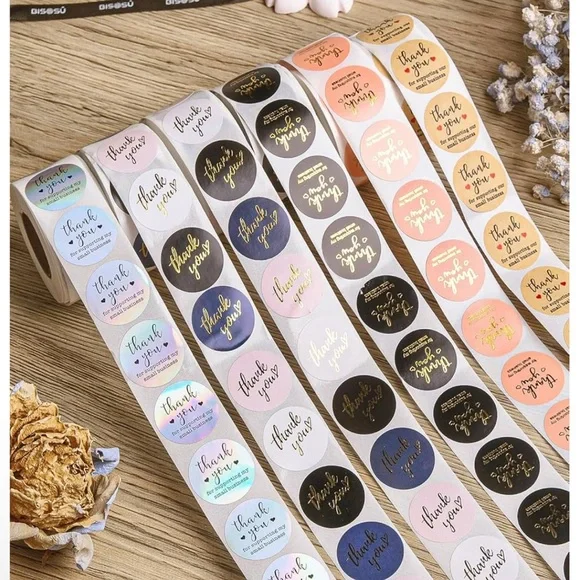 Buy Now 550 Bundle of Thank You Card, Stickers & Gift Bags - Picture 4 of 5